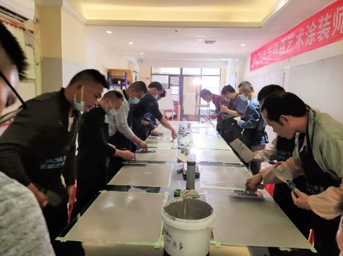 艺术漆经销商支持 吉蒂亚工艺师培训